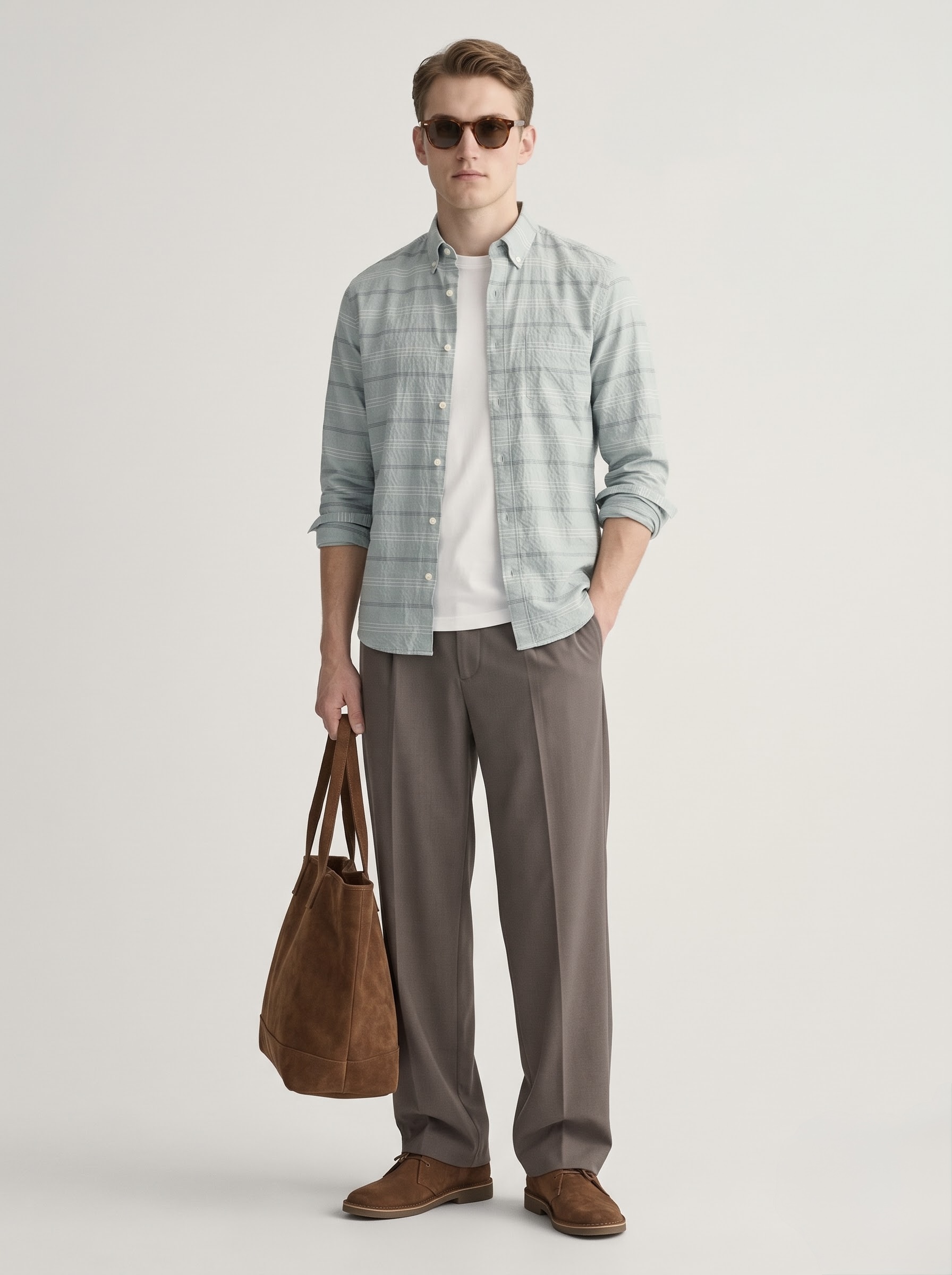 Regular Fit Seersucker Shirt
