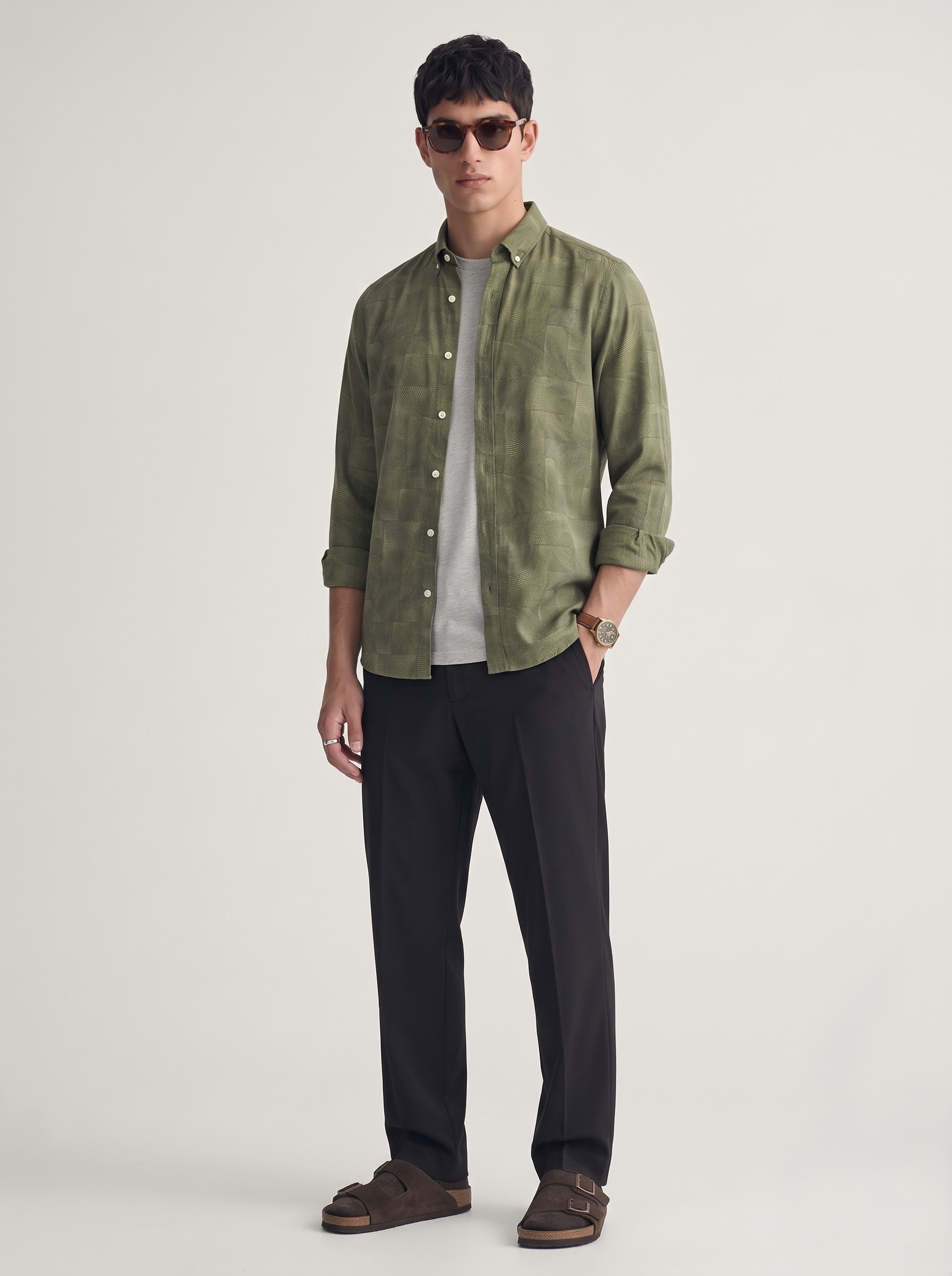 Regular Fit  Linen Shirt