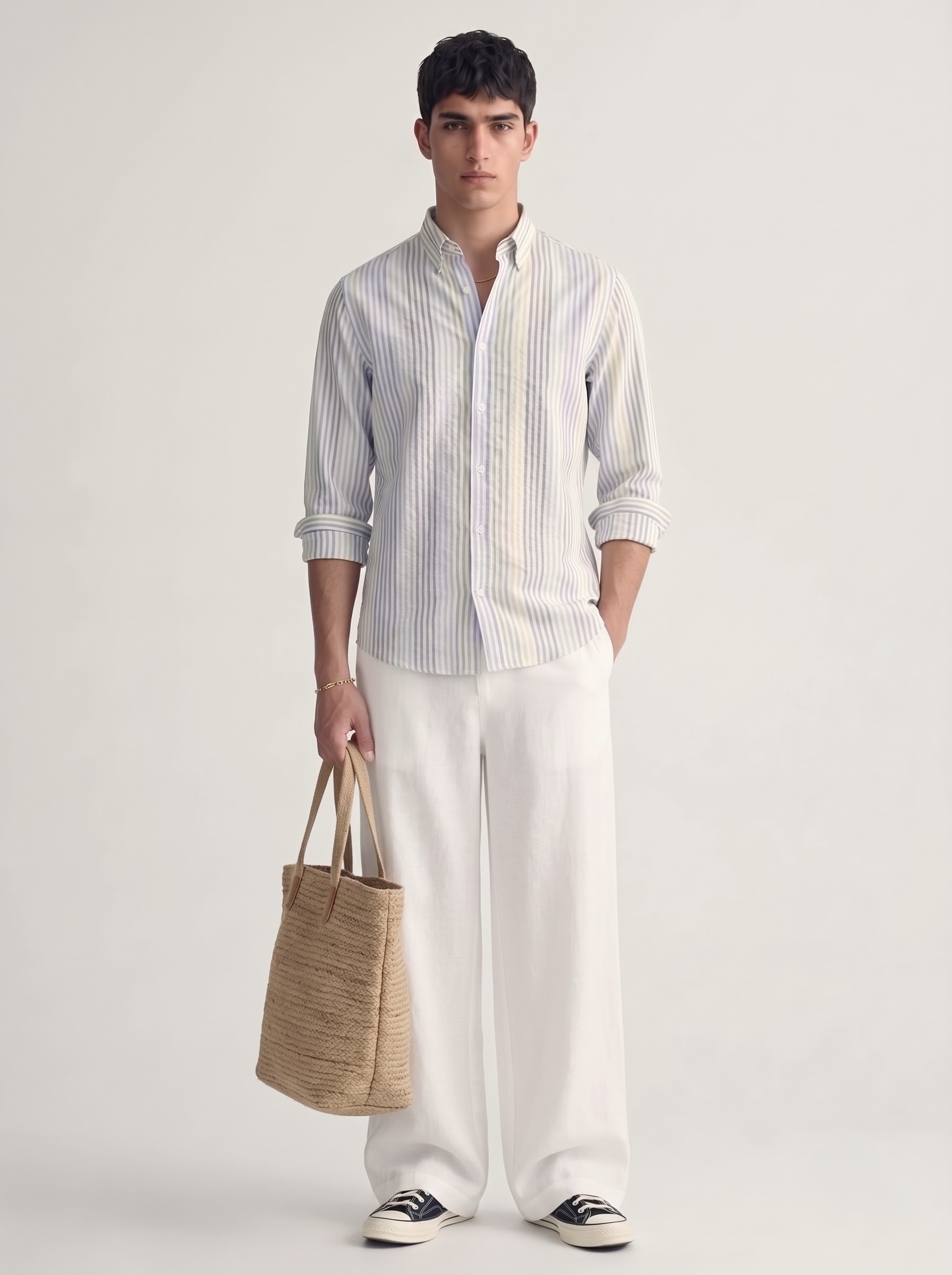Regular Fit Seersucker Shirt