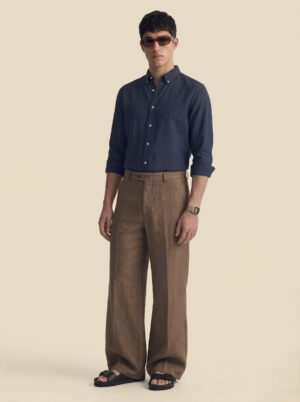 Regular Fit Linen Shirt
